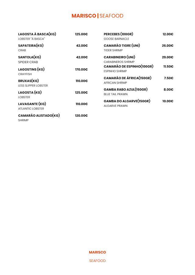 PDF Menu page 2
