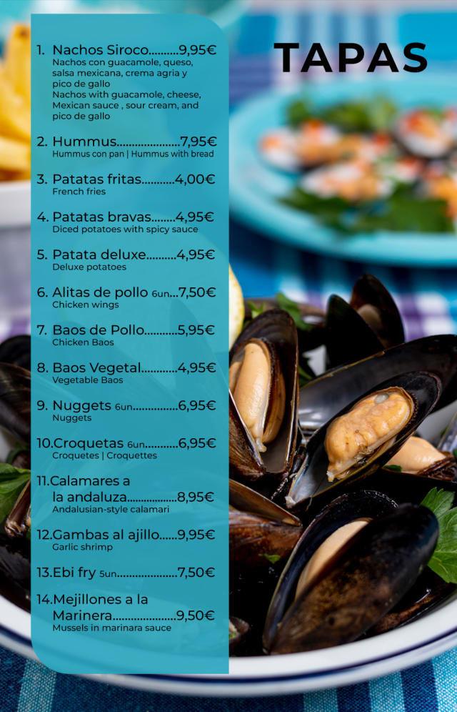 PDF Menu page 2