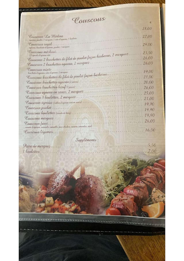 PDF Menu page 2