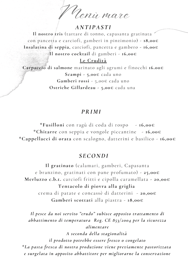 PDF Menu page 2