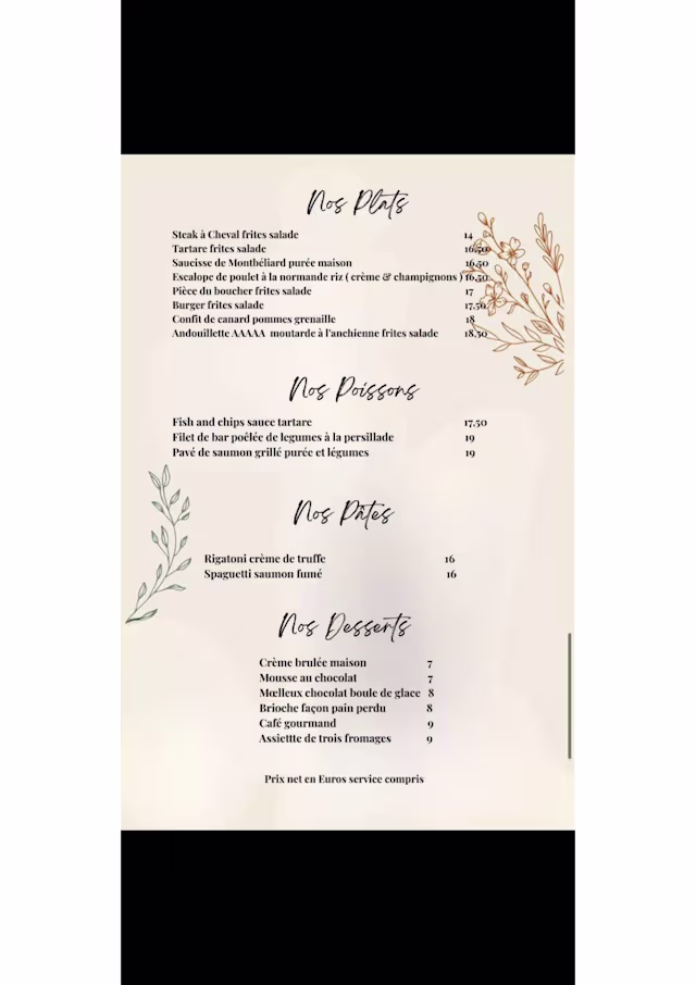 PDF Menu page 2