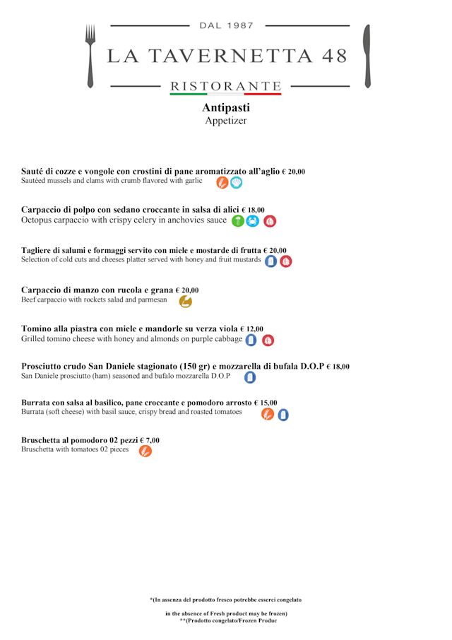 PDF Menu page 2