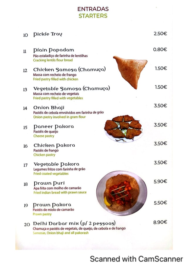 PDF Menu page 2