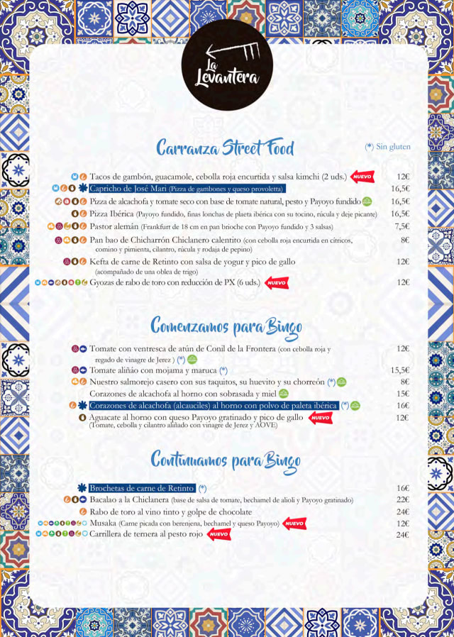 PDF Menu page 2