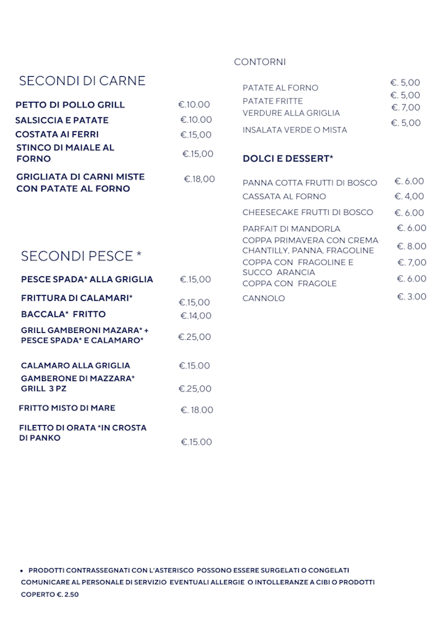PDF Menu page 2