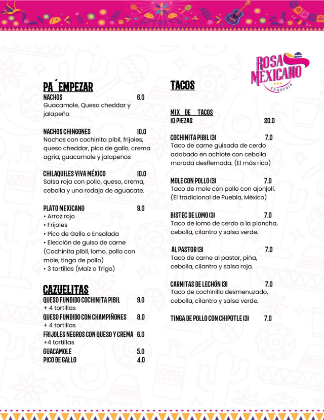 PDF Menu page 2