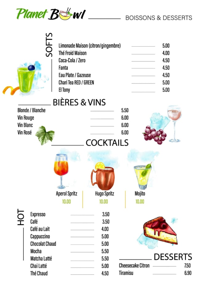 PDF Menu page 2