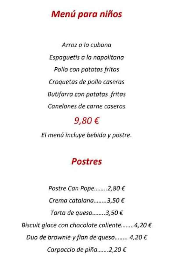 PDF Menu page 2