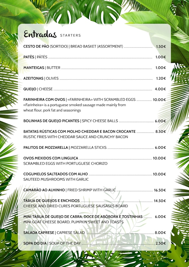 PDF Menu page 2