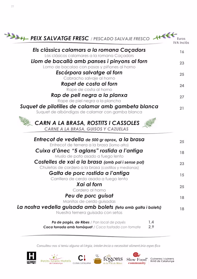 PDF Menu page 2