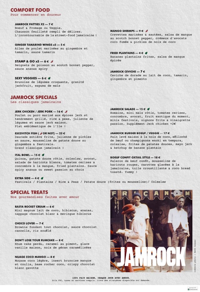 PDF Menu page 2