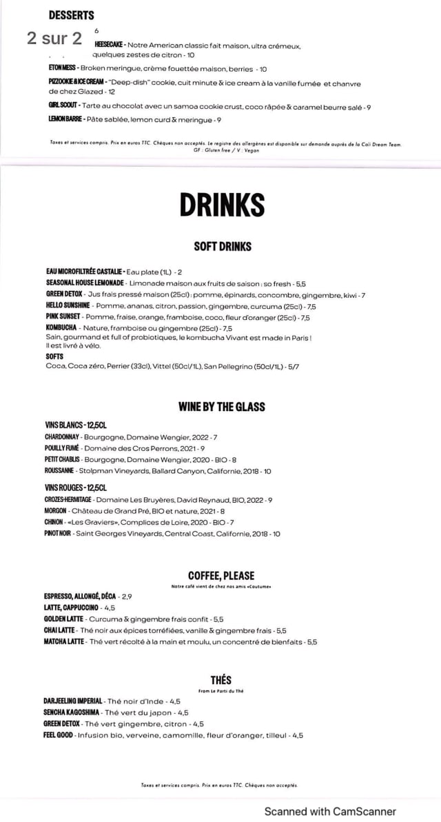 PDF Menu page 2