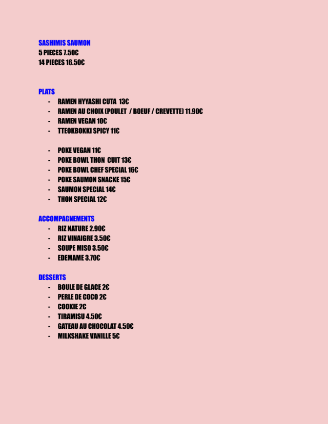 PDF Menu page 2
