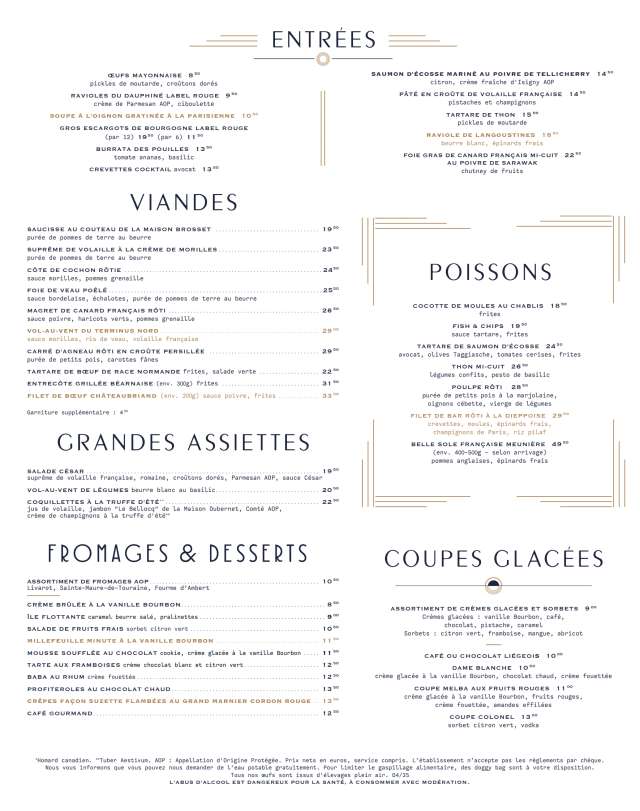 PDF Menu page 2