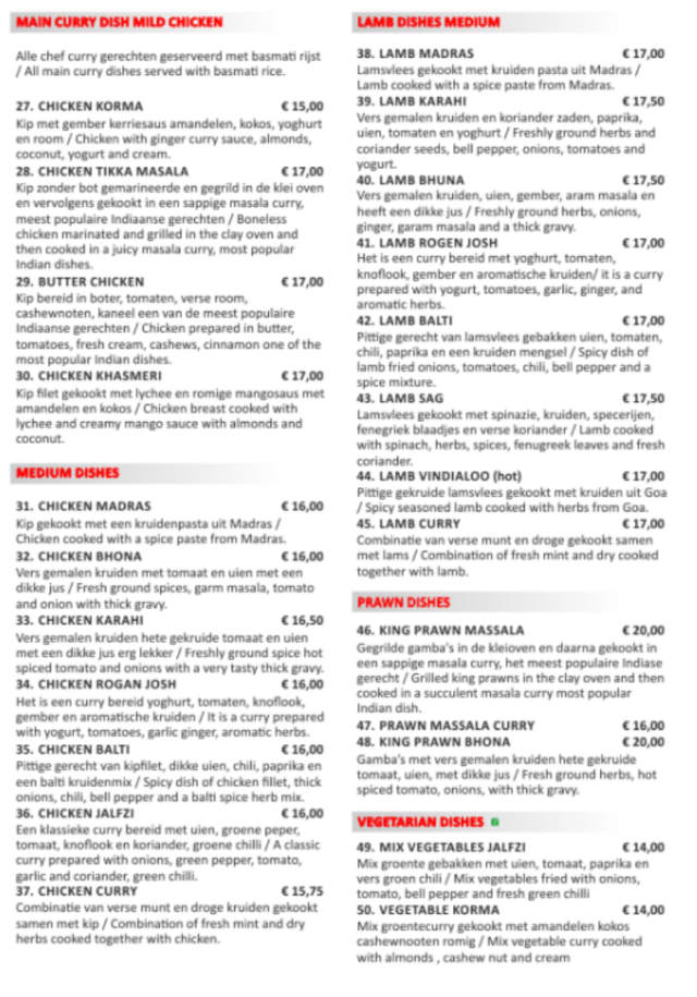 PDF Menu page 2