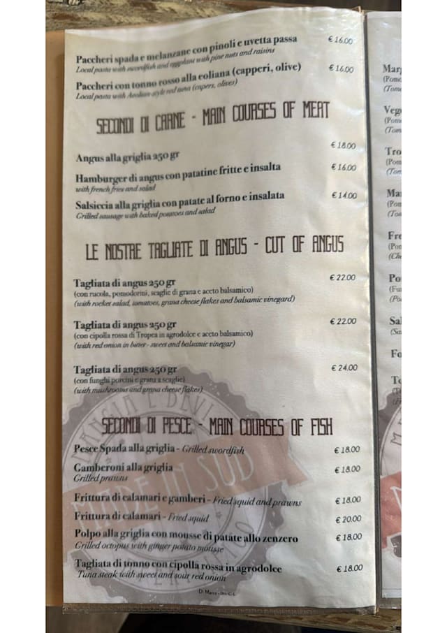 PDF Menu page 2