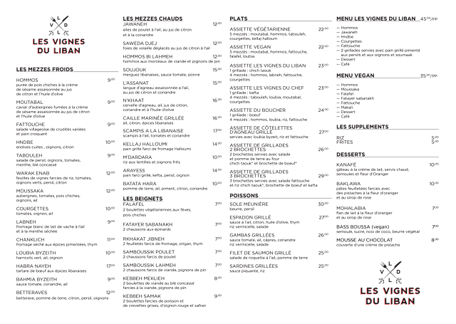 PDF Menu page 2
