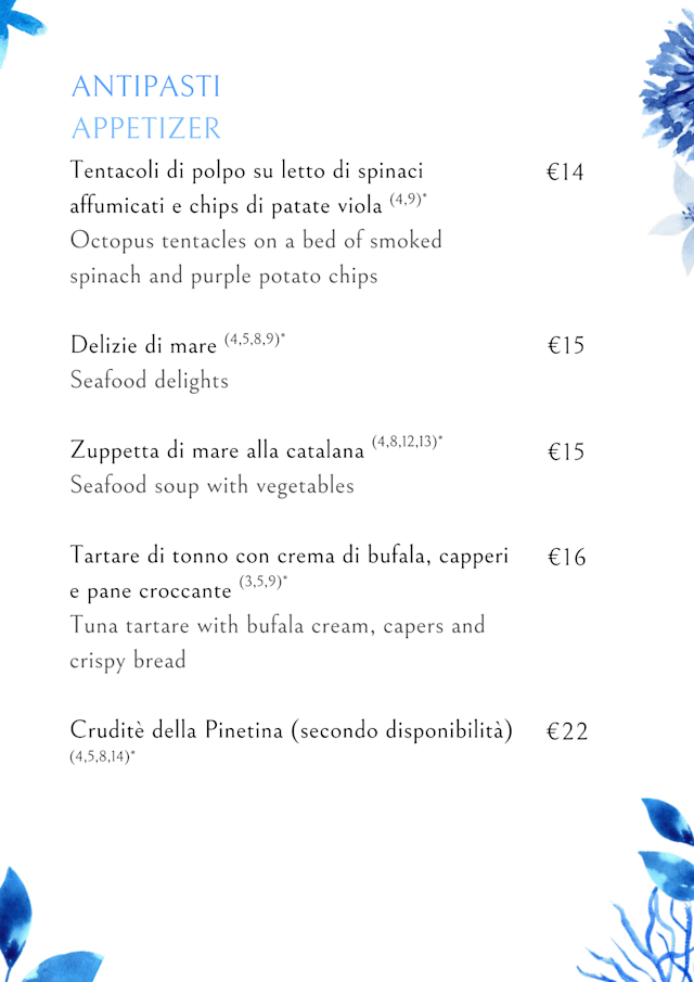 PDF Menu page 2
