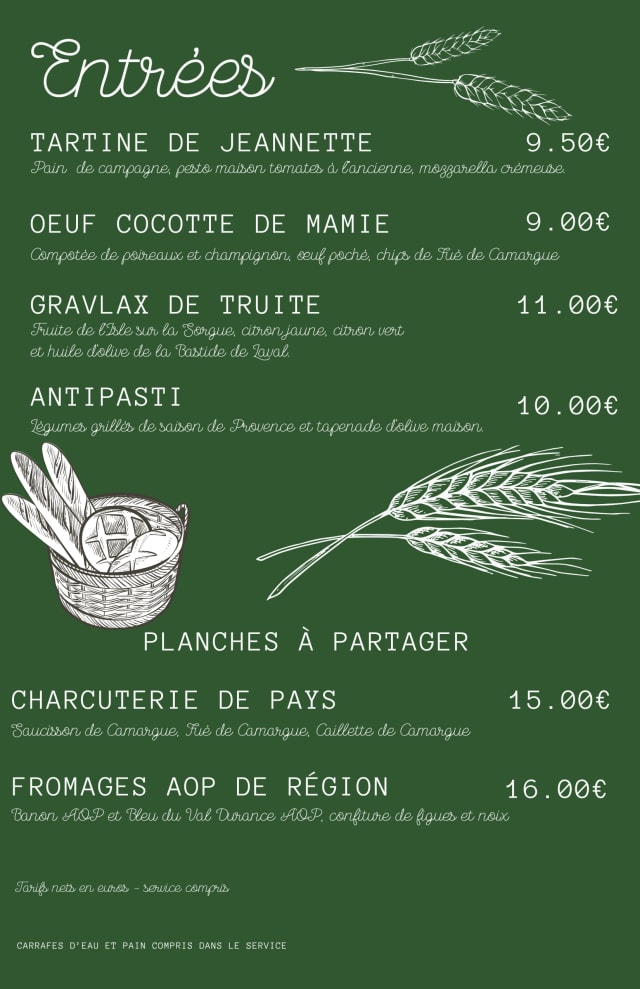 PDF Menu page 2