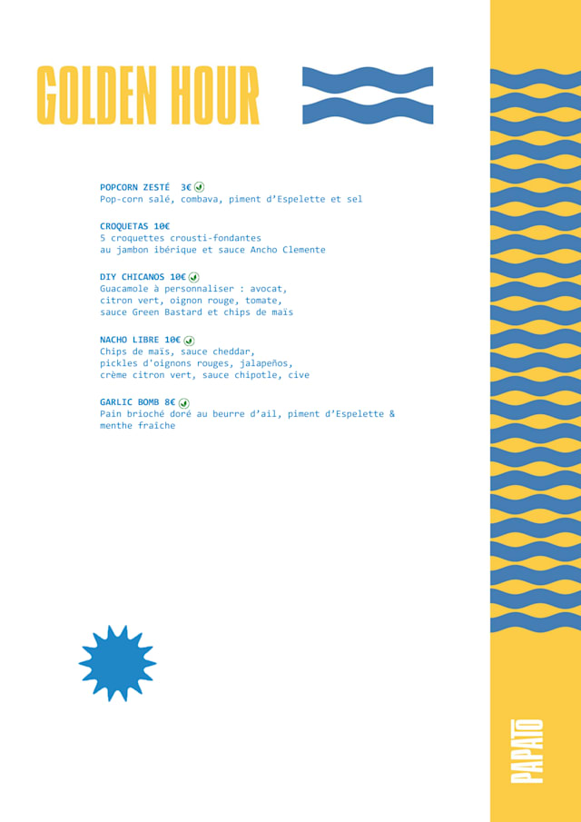 PDF Menu page 2