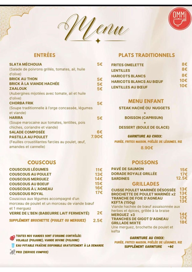 PDF Menu page 2