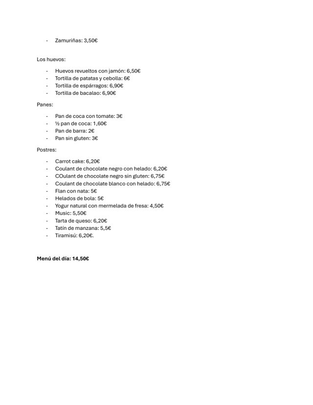 PDF Menu page 2