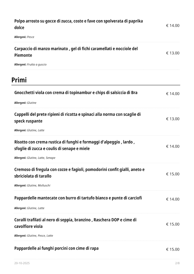 PDF Menu page 2