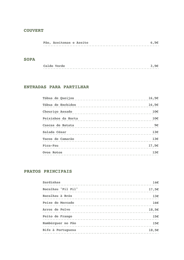 PDF Menu page 2
