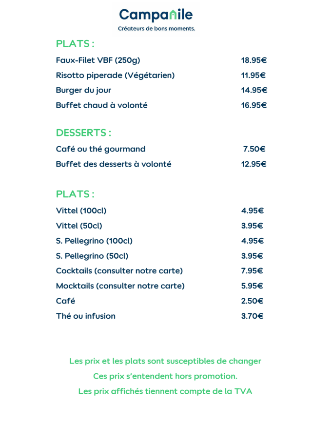 PDF Menu page 2