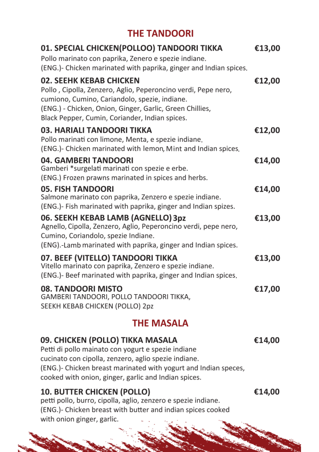 PDF Menu page 2