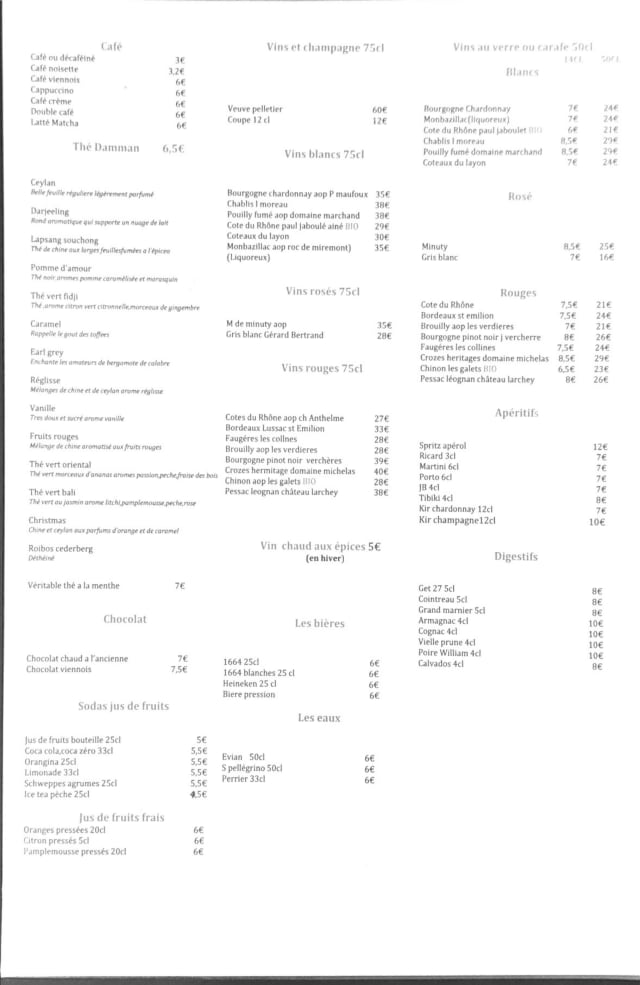 PDF Menu page 2