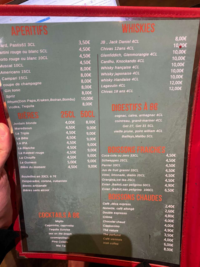 PDF Menu page 2
