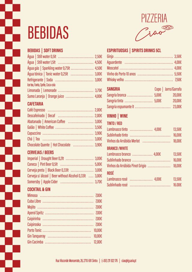PDF Menu page 2