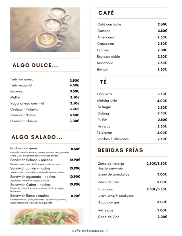 PDF Menu page 2