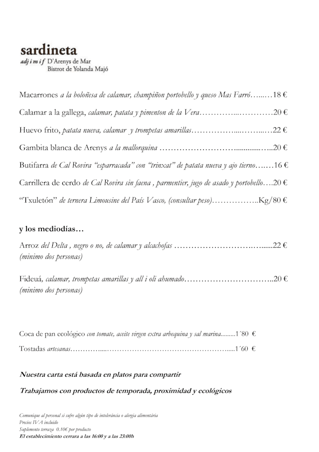 PDF Menu page 2