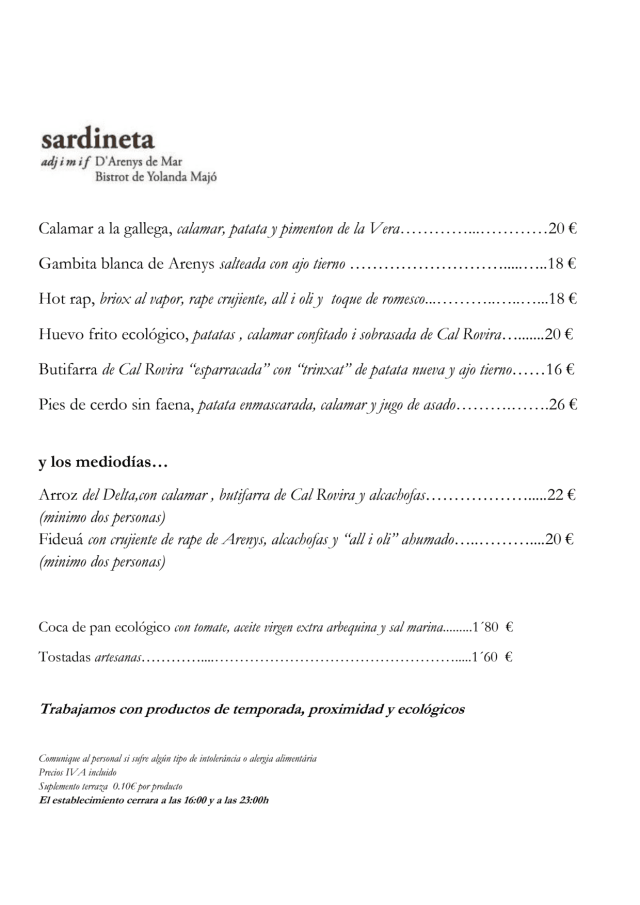 PDF Menu page 2