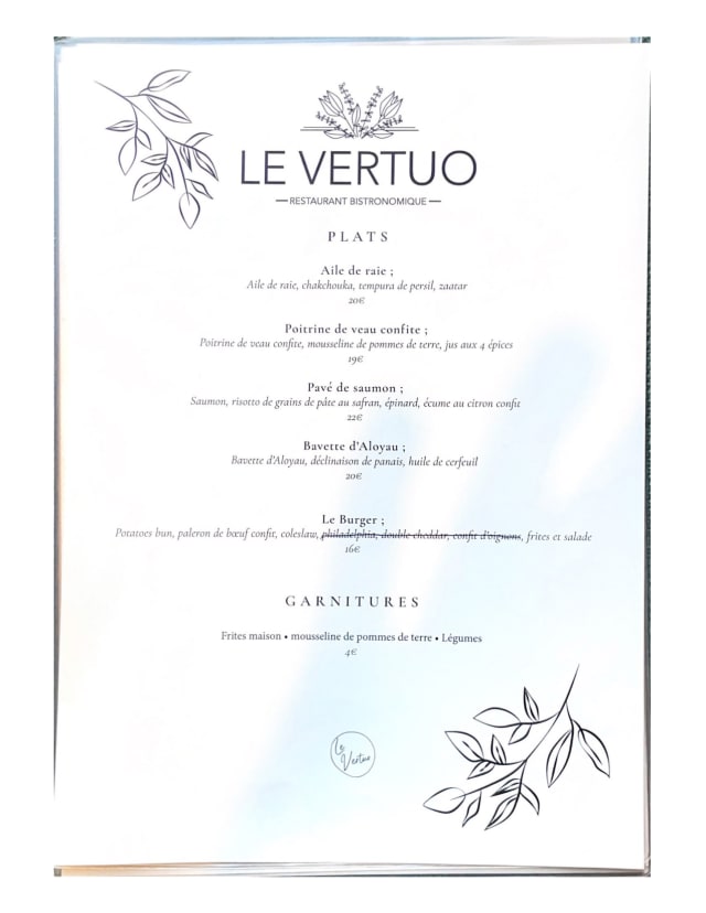 PDF Menu page 2