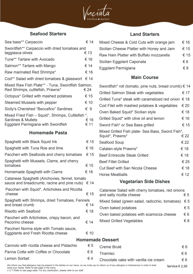PDF Menu page 2