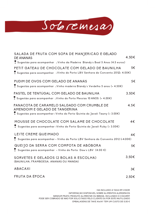 PDF Menu page 2