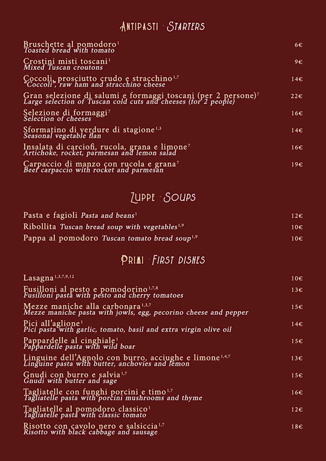 PDF Menu page 2