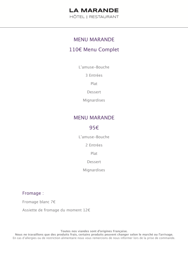 PDF Menu page 2