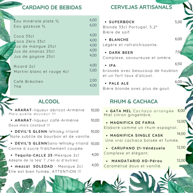 PDF Menu page 2