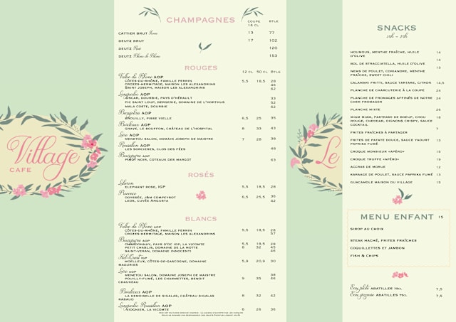 PDF Menu page 2