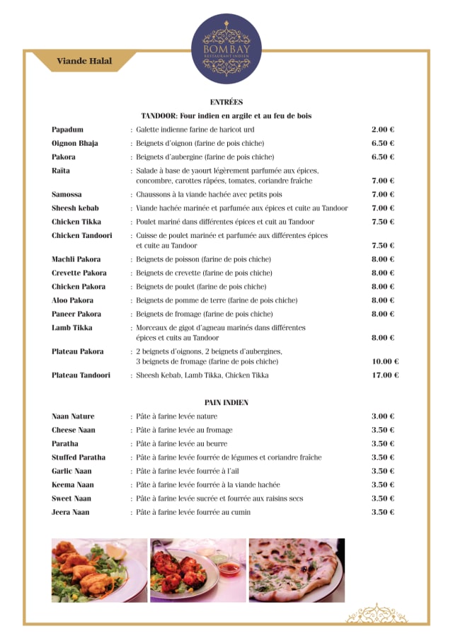 PDF Menu page 2