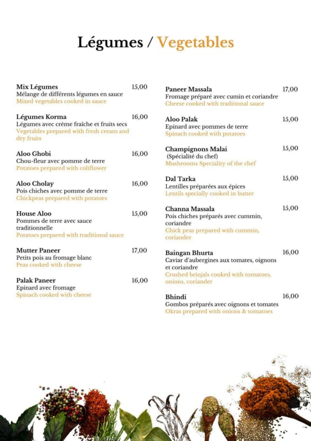 PDF Menu page 2