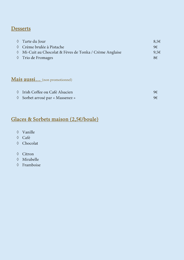 PDF Menu page 2