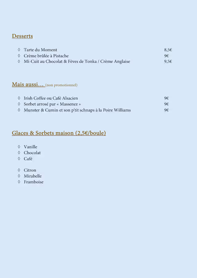 PDF Menu page 2
