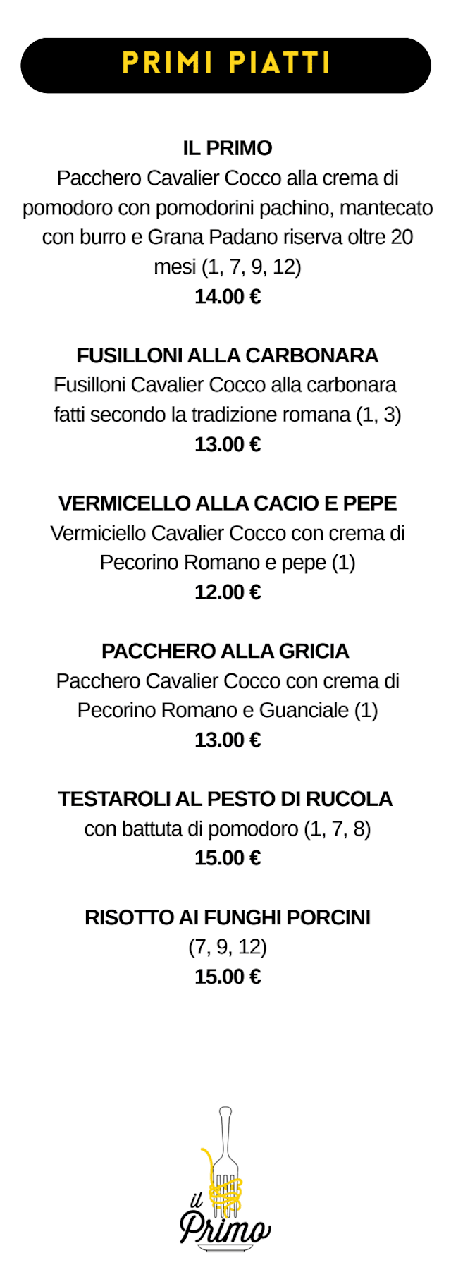 PDF Menu page 2
