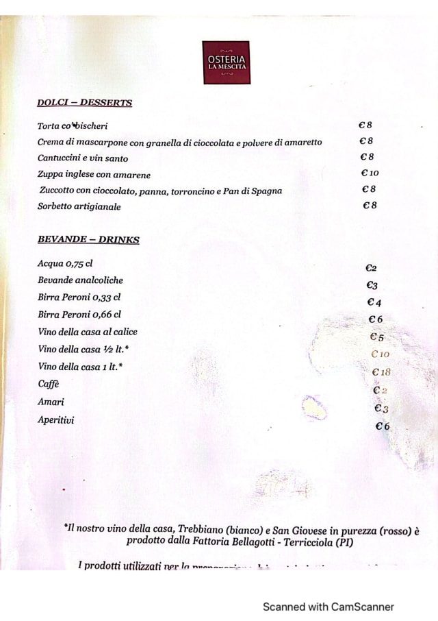 PDF Menu page 2