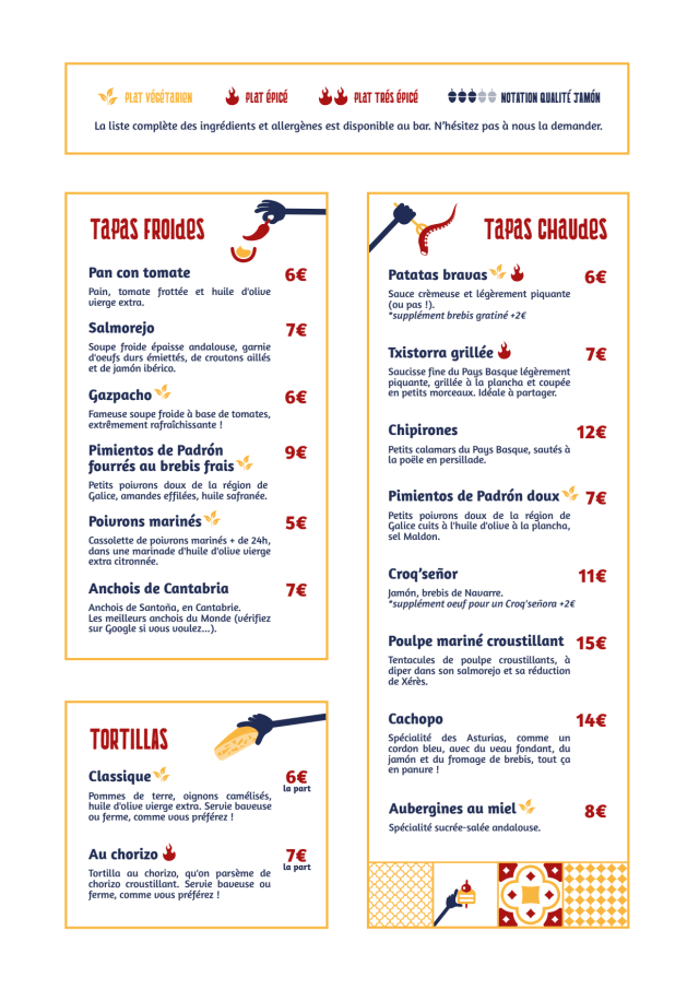 PDF Menu page 2